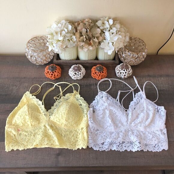 PINK Lace Bralette Bundle - Picture 1 of 6